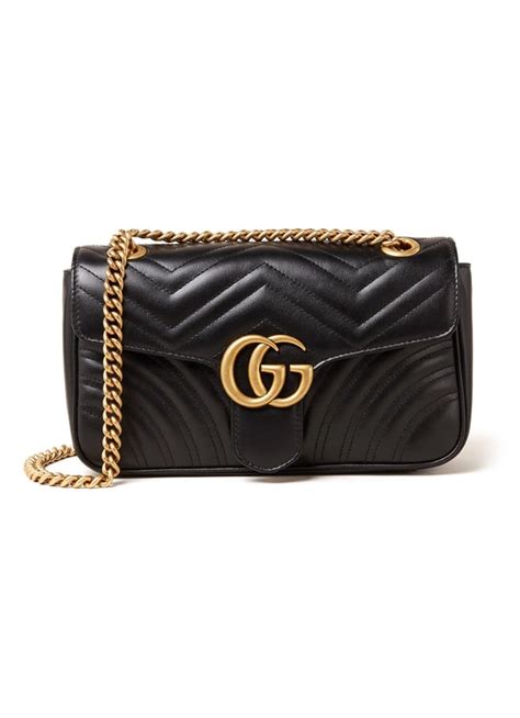 gucci tas zwart groot